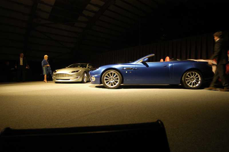 Ein "Evening of Design with Aston Martin" 