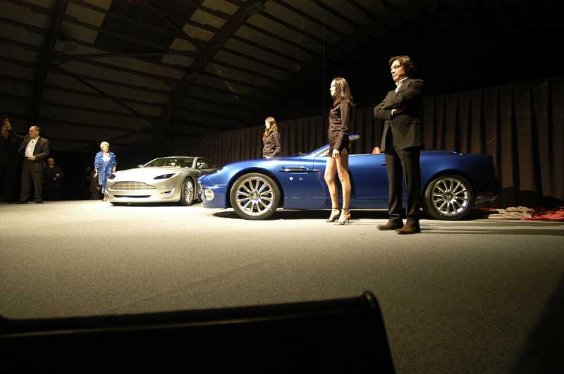 Ein "Evening of Design with Aston Martin" 