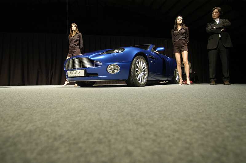 An Evening of Design with Aston Martin - Geneva 2004