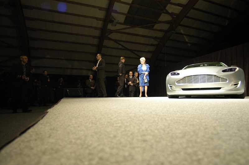 Ein "Evening of Design with Aston Martin" 