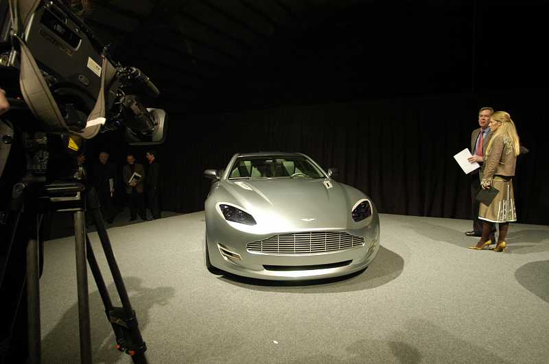 Ein "Evening of Design with Aston Martin" 