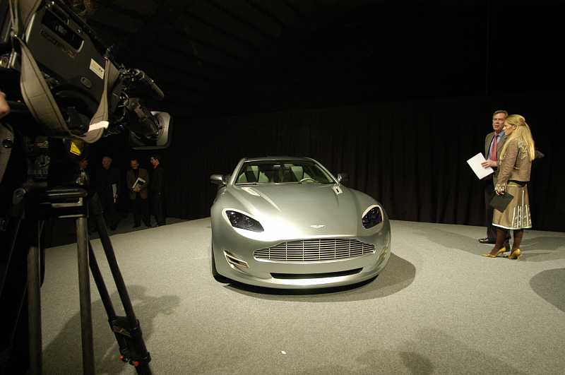 An Evening of Design with Aston Martin - Geneva 2004