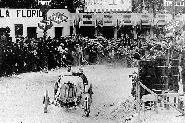 Mercedes-Benz 1924: Triumph bei Targa Florio und Coppa Florio