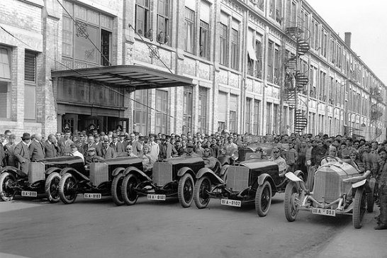 Mercedes-Benz 1924: Triumph bei Targa Florio und Coppa Florio