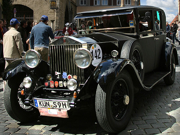 Rückblick: Begeisterte Zuschauer und Teilnehmer bei der „Langenburg Classic“ 2004