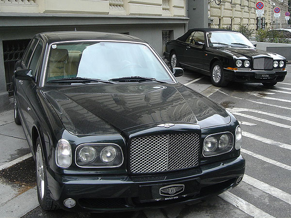 Premiere des neuen Bentley Arnage Serie 2005 und des Continental GT