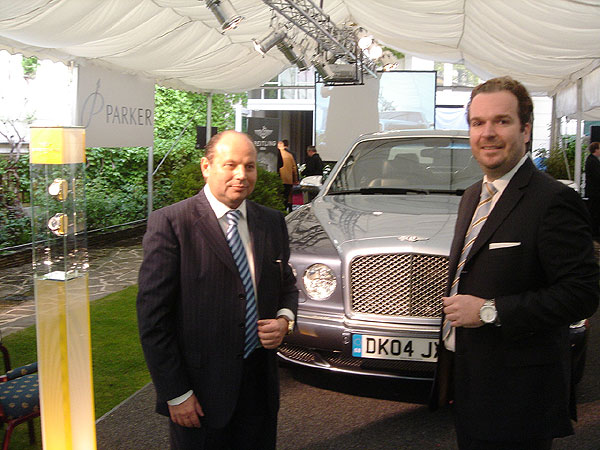 Premiere des neuen Bentley Arnage Serie 2005 und des Continental GT