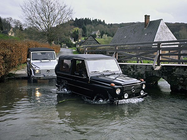 Mercedes-Benz G-Klasse: Seit 25 Jahren über Stock und Stein