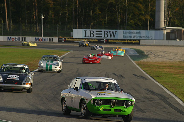 Renngestöber in Hockenheim