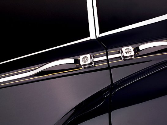 Photographic studies of the design of the new Rolls-Royce Phantom