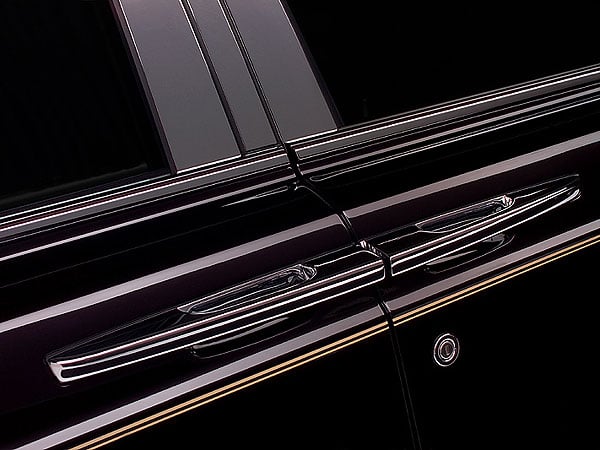 Photographic studies of the design of the new Rolls-Royce Phantom