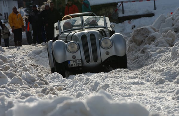 Bugatti Modell 57: Rendezvous auf Eis