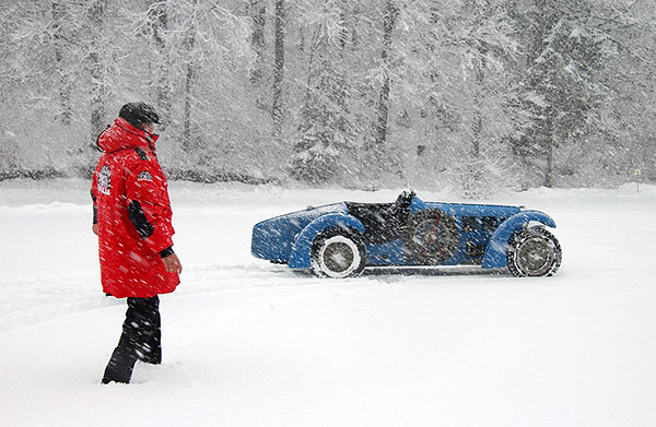 Bugatti Modell 57: Rendezvous auf Eis