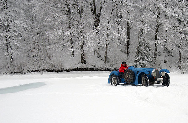 Bugatti Modell 57: Rendezvous auf Eis