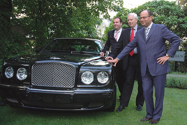 Bentley Continental Flying Spur: Präsentation in Wien