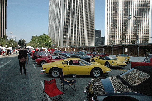 Concorso Ferrari in Los Angeles