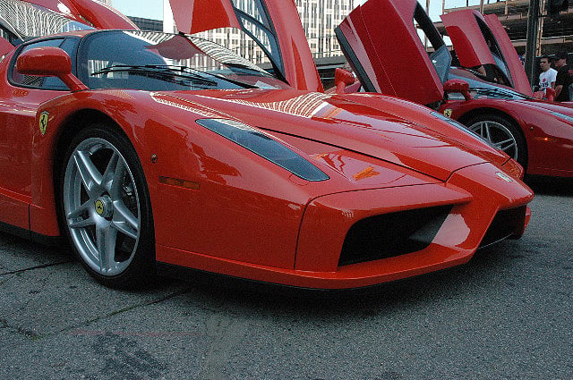 Concorso Ferrari in Los Angeles