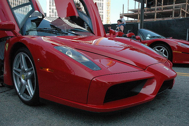 Concorso Ferrari in Los Angeles