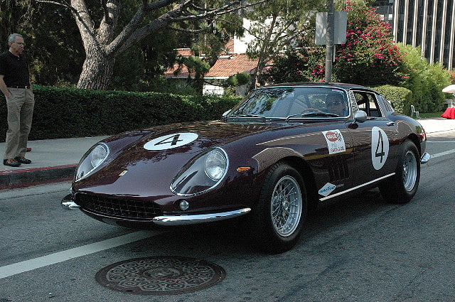 Concorso Ferrari in Los Angeles