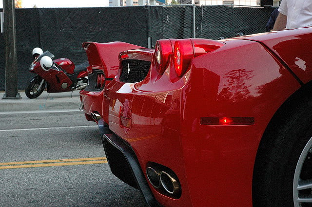 Concorso Ferrari in Los Angeles