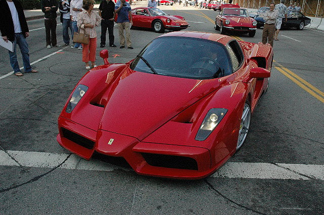 Concorso Ferrari in Los Angeles