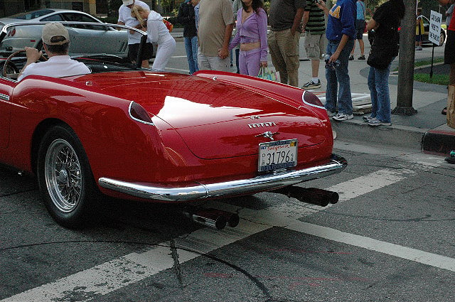 Concorso Ferrari in Los Angeles