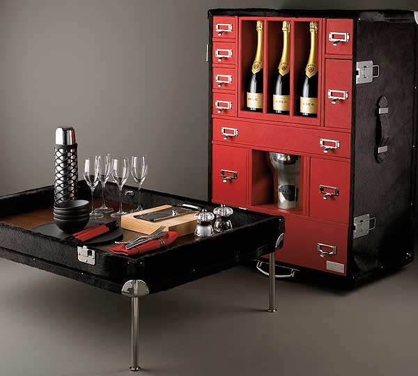 Krug Trunk: Champagner Picknick