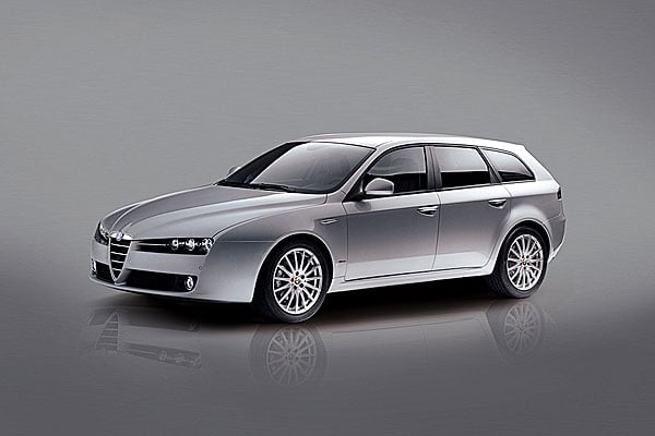 Alfa Romeo 159 Sportwagen and new Alfa Spider
