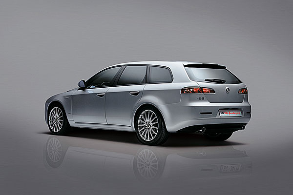 Alfa Romeo 159 Sportwagen and new Alfa Spider