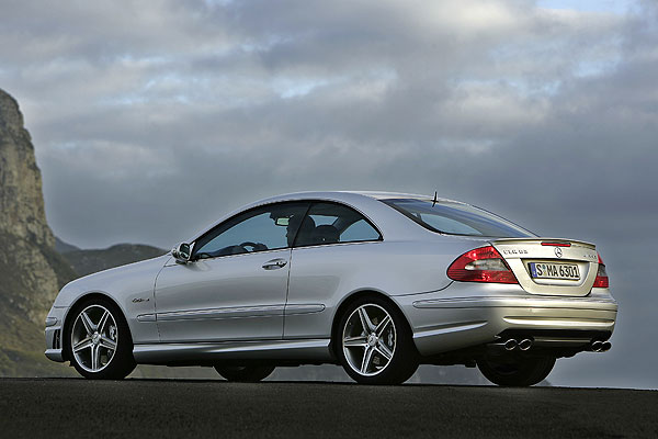 Mercedes-Benz CLS 63 AMG und CLK 63 AMG: V8-Raketen