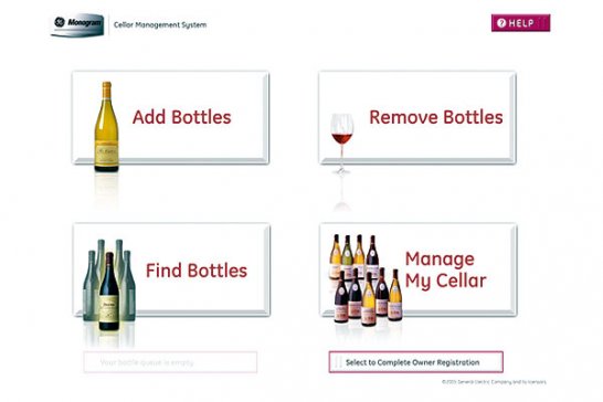 Fine wines at your fingertips
