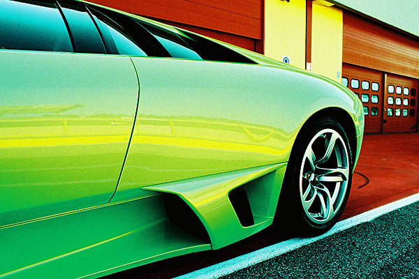 Lamborghini Murciélago LP640 - on the track