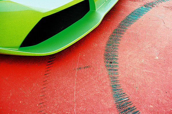 Lamborghini Murciélago LP640 - on the track