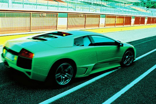 Lamborghini Murciélago LP640 - on the track