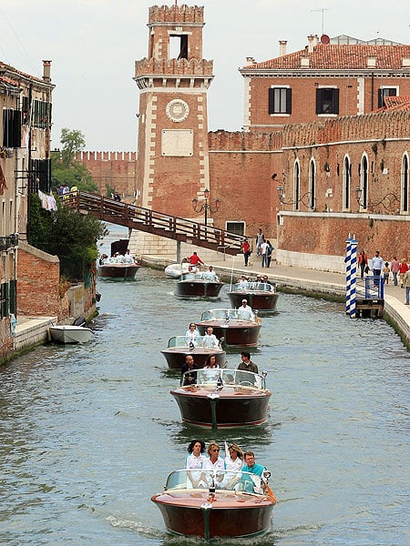 Riva Meeting 2006: Bootsklassiker auf dem Canal Grande