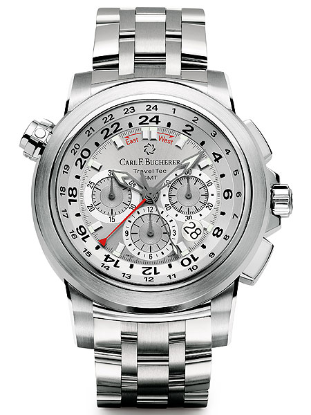 Carl f bucherer traveltec gmt on sale