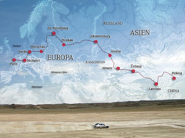 Paris - Peking: Wer fährt mit?