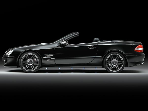 Brabus SV12 S Roadster: Horizontaler Freifall