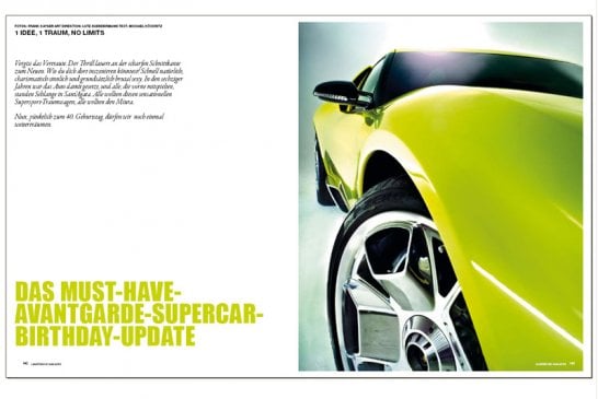 Mercury Award für Lamborghini Magazin
