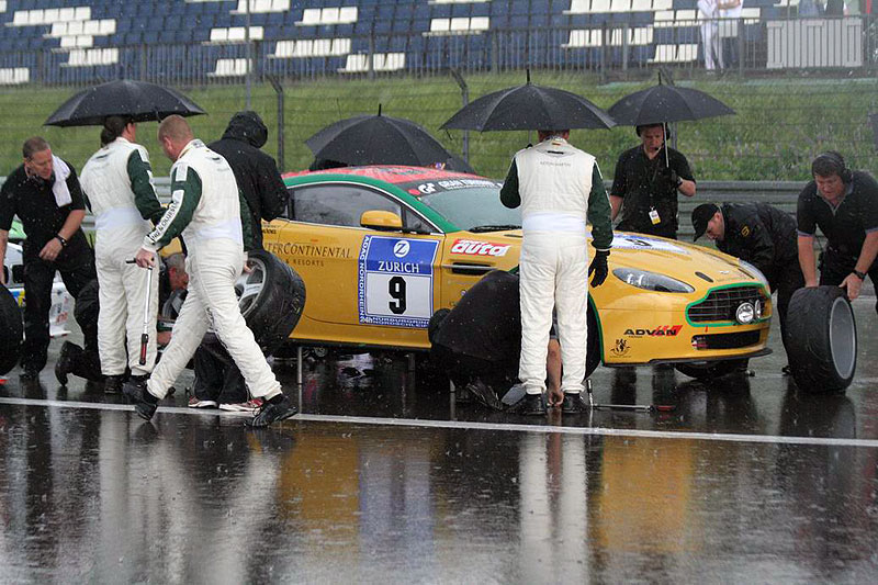 Höllenwetter am Nürburgring