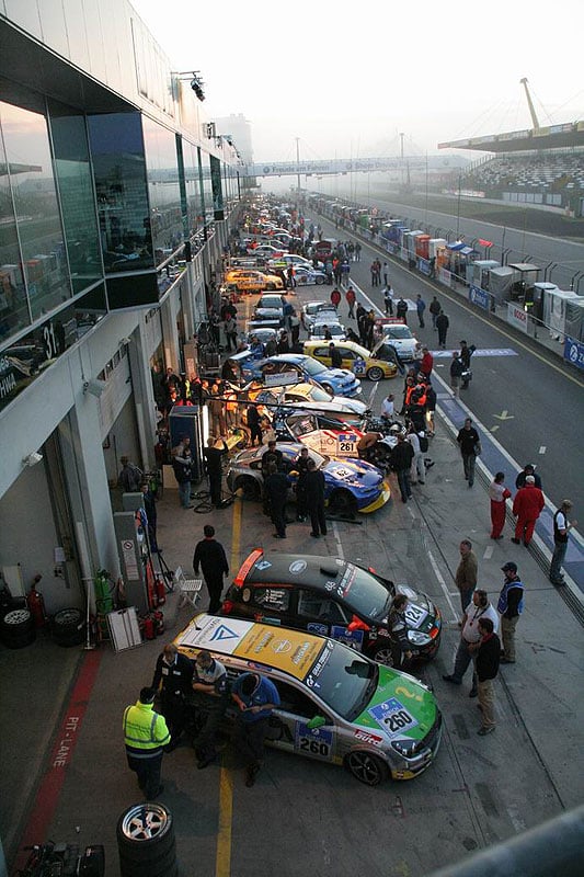 Höllenwetter am Nürburgring