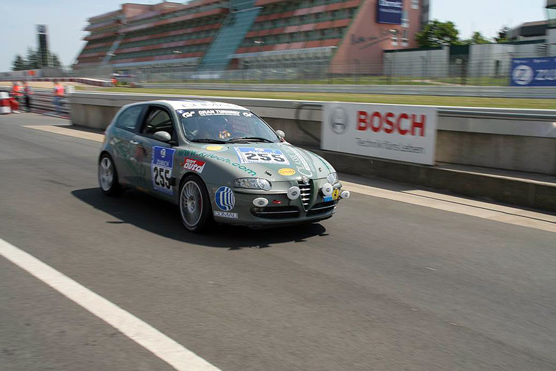 Höllenwetter am Nürburgring