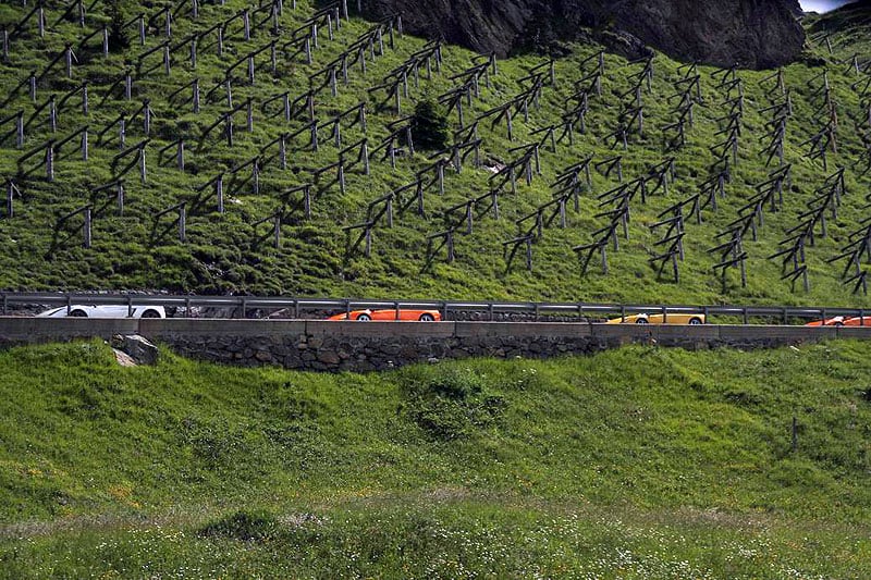 Lamborghini on the Rocks