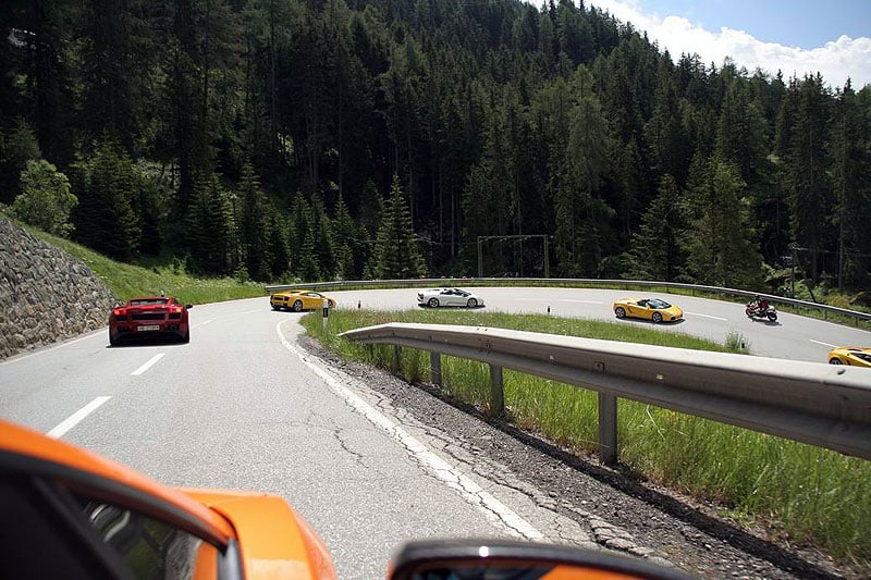 Lamborghini on the Rocks