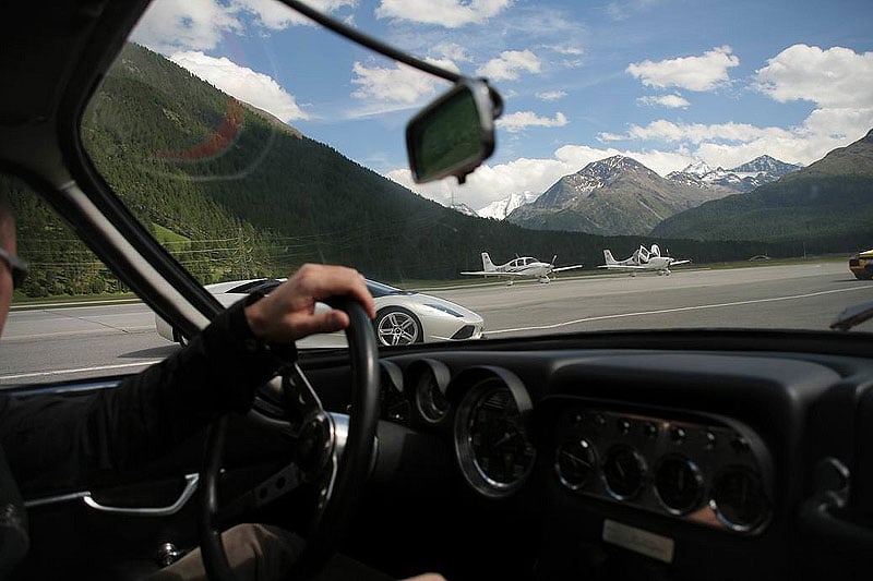 Lamborghini on the Rocks