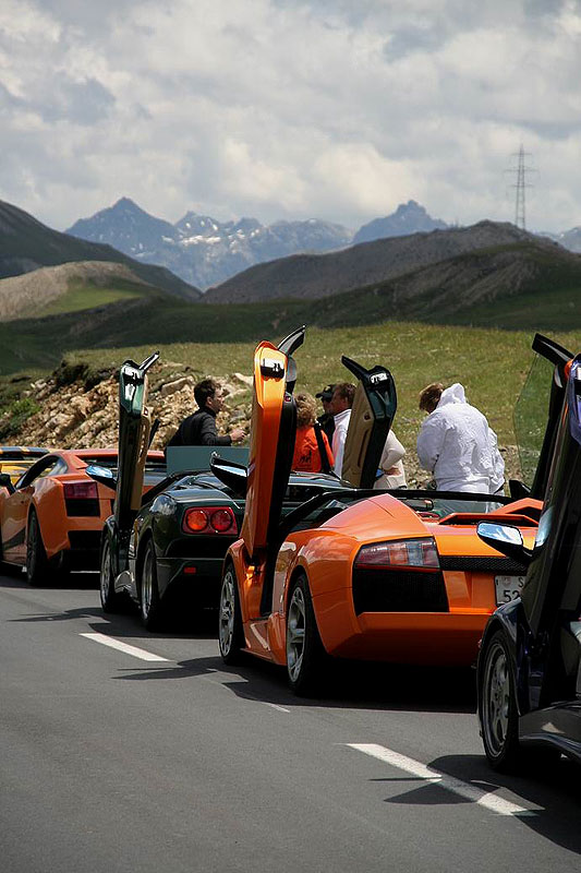 Lamborghini on the Rocks