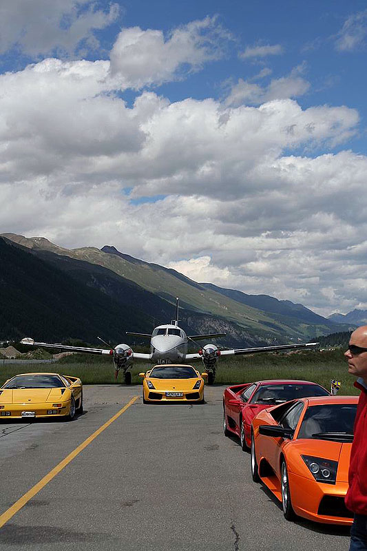 Lamborghini on the Rocks