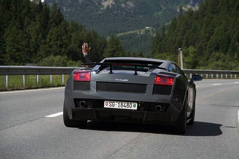 Lamborghini on the Rocks