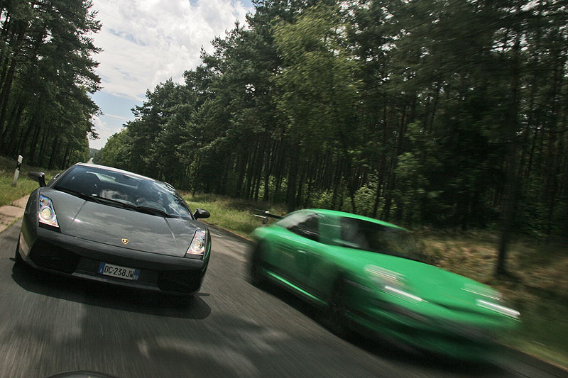 Porsche 911 GT3 RS & Lamborghini Gallardo Superleggera 