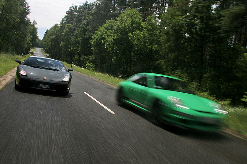 Porsche 911 GT3 RS & Lamborghini Gallardo Superleggera 